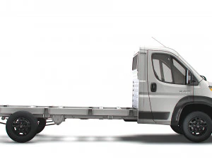 RAM Promaster Chassis Truck Single Cab 4035 WB 2023 3D Model