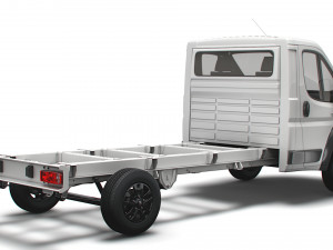 RAM Promaster Chassis Truck Single Cab 4035 WB 2023 3Dモデル