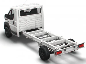 RAM Promaster Chassis Truck Single Cab 4035 WB 2023 3D Model