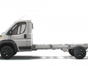 RAM Promaster Chassis Truck Single Cab 4035 WB 2023 3Dモデル