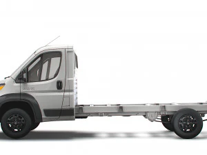 RAM Promaster Chassis Truck Single Cab 4035 WB 2023 3D Model