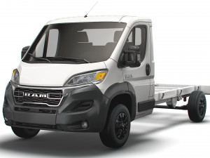 RAM Promaster Chassis Truck Single Cab 4035 WB 2023 3Dモデル