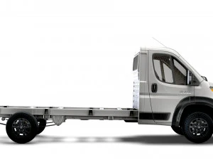 RAM Promaster Chassis Truck Single Cab 4035 WB 2023 3D Model