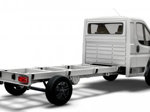 RAM Promaster Chassis Truck Single Cab 4035 WB 2023 3D Model