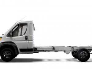 RAM Promaster Chassis Truck Single Cab 4035 WB 2023 3Dモデル