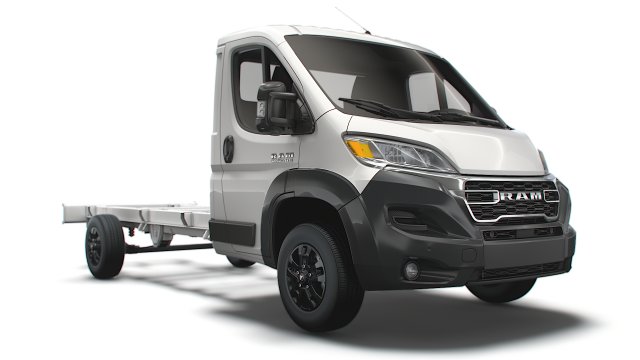 RAM Promaster Chassis Truck Single Cab 4035 WB XL 2023 Modèle 3D .c4d .max .obj .3ds .fbx .stl .blend 