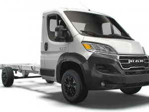 RAM Promaster Chassis Caminh&atilde;o Cabine Simples 4035 WB XL 2023 Modelo 3D