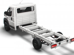 RAM Promaster Chassis Truck Single Cab 4035 WB XL 2023 Modèle 3D