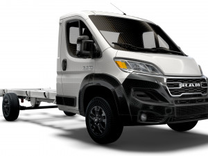 RAM Promaster Chassis Truck Single Cab 4035 WB XL 2023 Modèle 3D