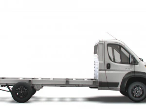 RAM Promaster Chassis Truck Single Cab 4300WB 2023 3D Model