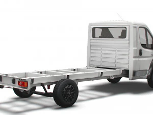 RAM Promaster Chassis Truck Single Cab 4300WB 2023 3D Model