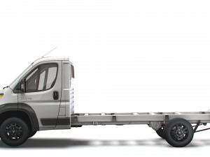 RAM Promaster Chassis Truck Single Cab 4300WB 2023 3D मॉडल