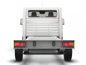RAM Promaster Chassis Truck Single Cab 4300WB 2023 3D मॉडल