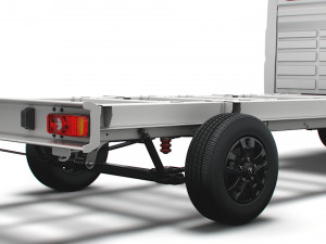 RAM Promaster Chassis Truck Single Cab 4300WB 2023 3D मॉडल