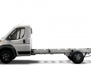 RAM Promaster Chassis Truck Single Cab 4300WB 2023 3D मॉडल
