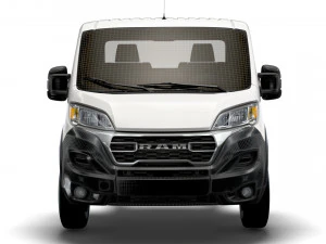 RAM Promaster Chassis Truck Single Cab 4300WB 2023 3D Model