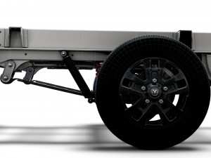 RAM Promaster Chassis Truck Single Cab 4300WB 2023 3D मॉडल