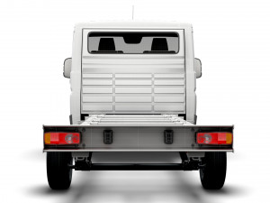RAM Promaster Chassis Truck Single Cab 4300WB 2023 3D मॉडल