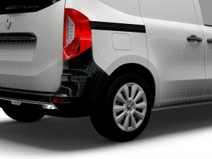Renault Kangoo Van Valve 2022 3D 模型