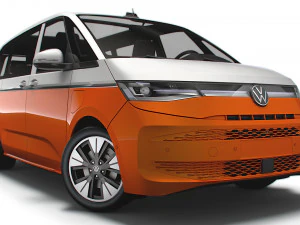 Volkswagen Multivan eHybrid T7 2023 3D Model