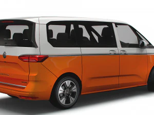 Volkswagen Multivan eHybrid T7 2023 3D Model