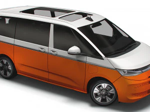 Volkswagen Multivan eHybrid T7 2023 3D Model