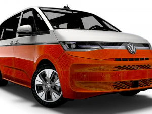 Volkswagen Multivan eHybrid T7 2023 3D Model