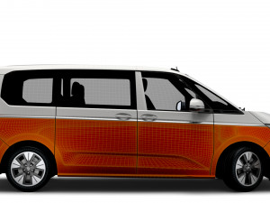 Volkswagen Multivan eHybrid T7 2023 3D 모델