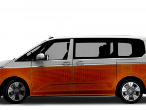 Volkswagen Multivan eHybrid T7 2023 3D Model
