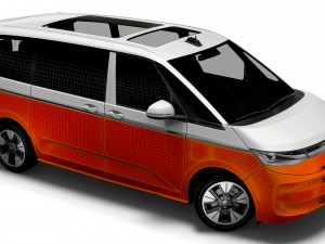 Volkswagen Multivan eHybrid T7 2023 3D 모델
