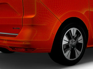 Volkswagen Multivan eHybrid T7 2023 3D Model