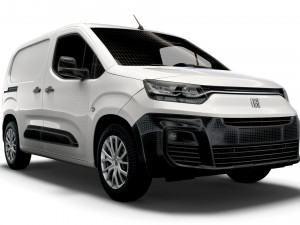 Fiat E-Doblo SWB Van 511 2023 Modelo 3D
