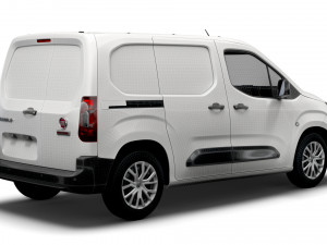 Fiat E-Doblo SWB Van 511 2023 Modelo 3D