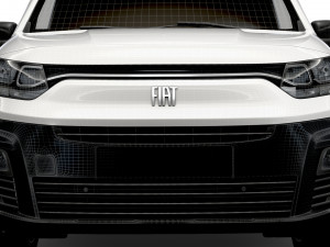 Fiat E-Doblo SWB Van 511 2023 Modelo 3D
