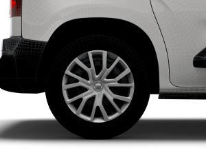 Fiat E-Doblo SWB Van 511 2023 Modelo 3D