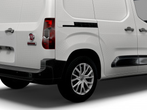 Fiat E-Doblo SWB Van 511 2023 Modelo 3D