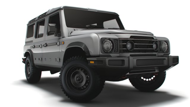 INEOS Grenadier Station Wagon 2023 Modelo 3D .c4d .max .obj .3ds .fbx .stl .blend 