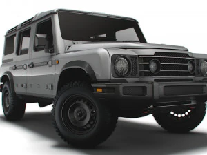 Carrinha Granadeiro INEOS 2023 Modelo 3D