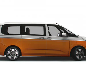 Volkswagen Multivan eHybrid Long T7 2023 3D Model
