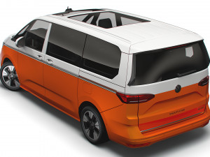 Volkswagen Multivan eHybrid Long T7 2023 3D Модель