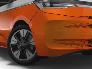 Volkswagen Multivan eHybrid Long T7 2023 3D Model