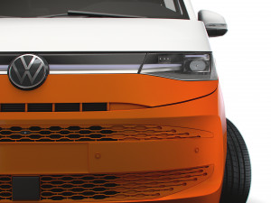 Volkswagen Multivan eHybrid Long T7 2023 3D Модель