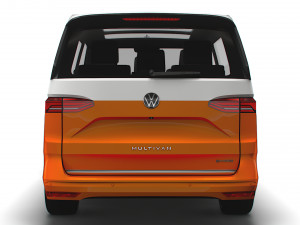 Volkswagen Multivan eHybrid Long T7 2023 3D Модель