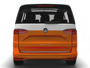Volkswagen Multivan eHybrid Long T7 2023 3D Model