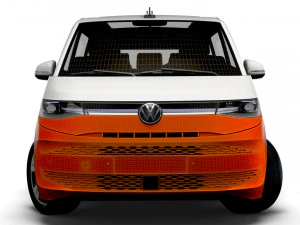 Volkswagen Multivan eHybrid Long T7 2023 3D Model