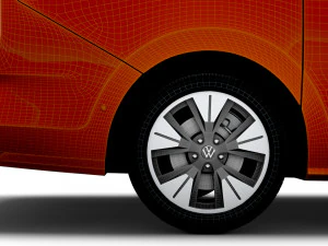 Volkswagen Multivan eHybrid Long T7 2023 3D Model