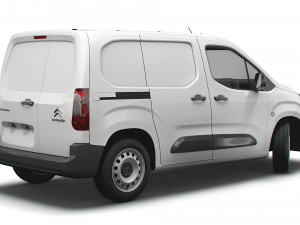 Citroen E Berlingo Van SWB 2022 3D 模型