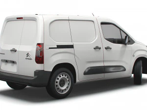 Citroen E Berlingo Van SWB 2022 3D Model