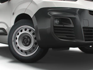 Citroen E Berlingo Van SWB 2022 3D Model