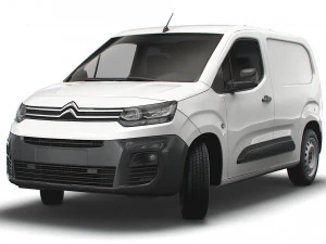 Citroen E Berlingo Van SWB 2022 3D Model